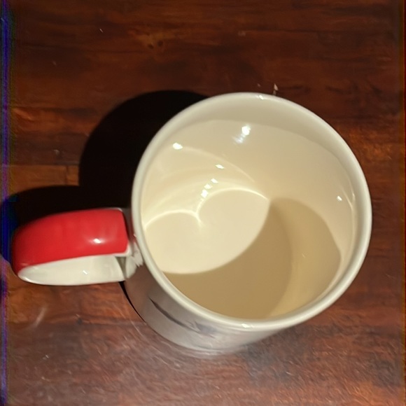 LARGE Christmas Sleigh LE GOURMET CHEF Handpainted Holiday Coffee Mug - Picture 8 of 9